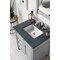 James Martin Vanities Brittany 30in Single Vanity, Urban Gray, w/ 3 CM Charcoal Soapstone Quartz Top 650-V30-UGR-3CSP - alternate 2